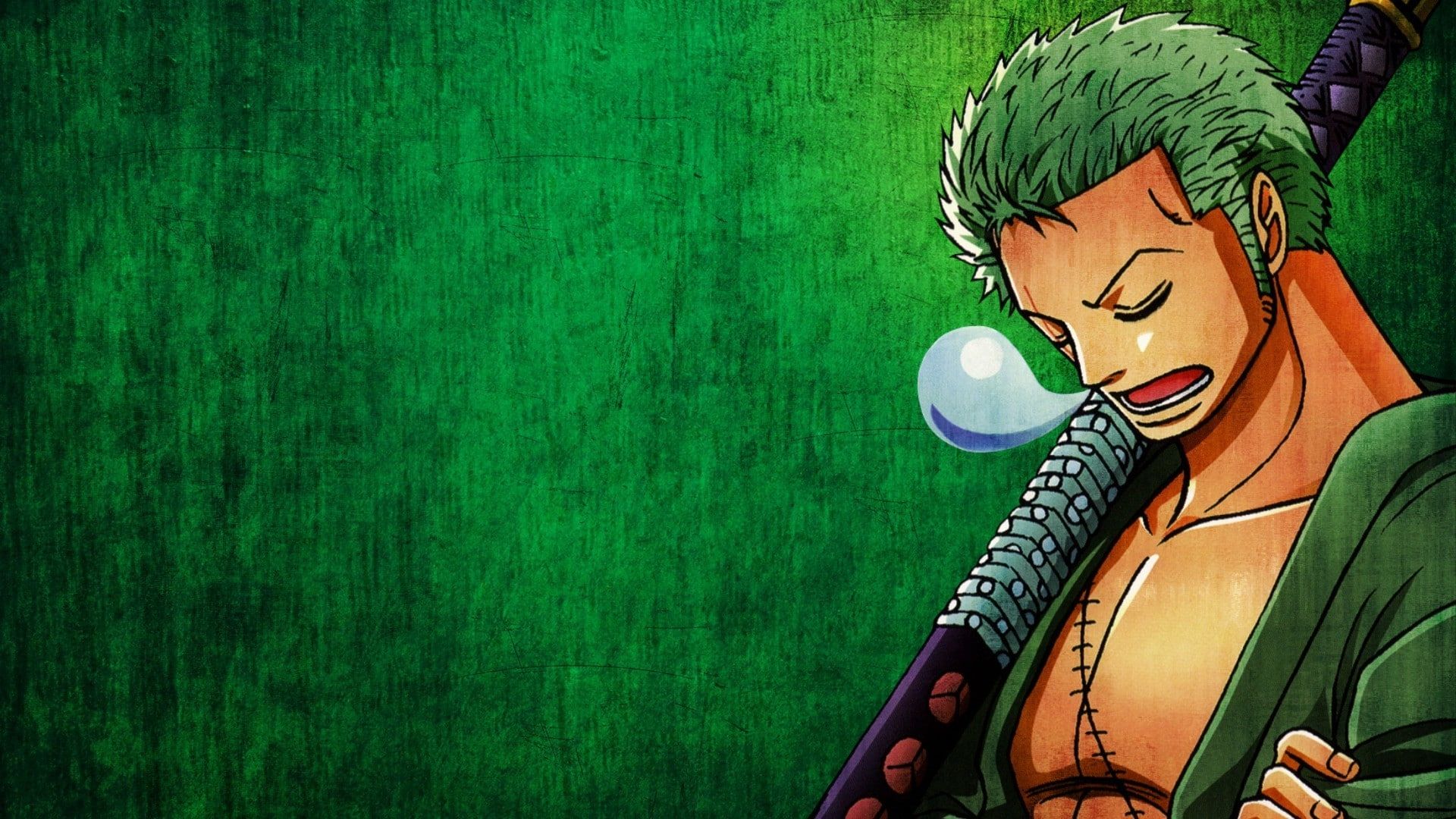 Bubbles one piece roronoa zoro p wallpaper hdwallpaper desktop personagens de anime anime animes wallpapers