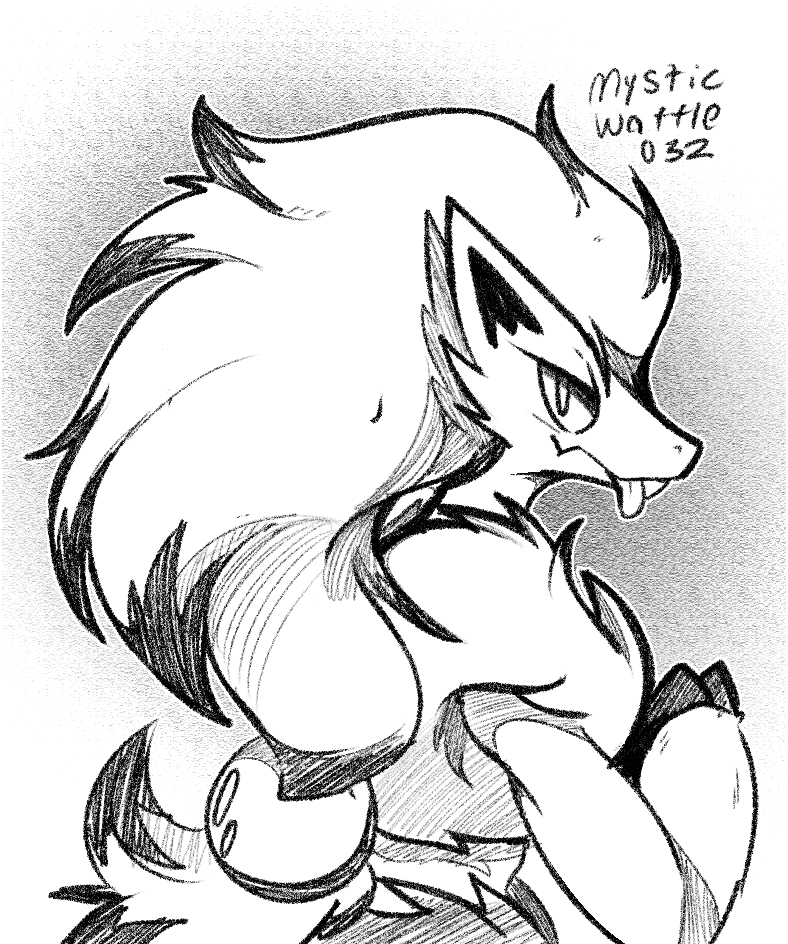 Mysticwaffle ð on x zoroark sketch ð httpstcofjnlgmlle x