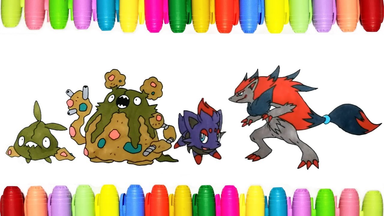 Pokemon coloring pages