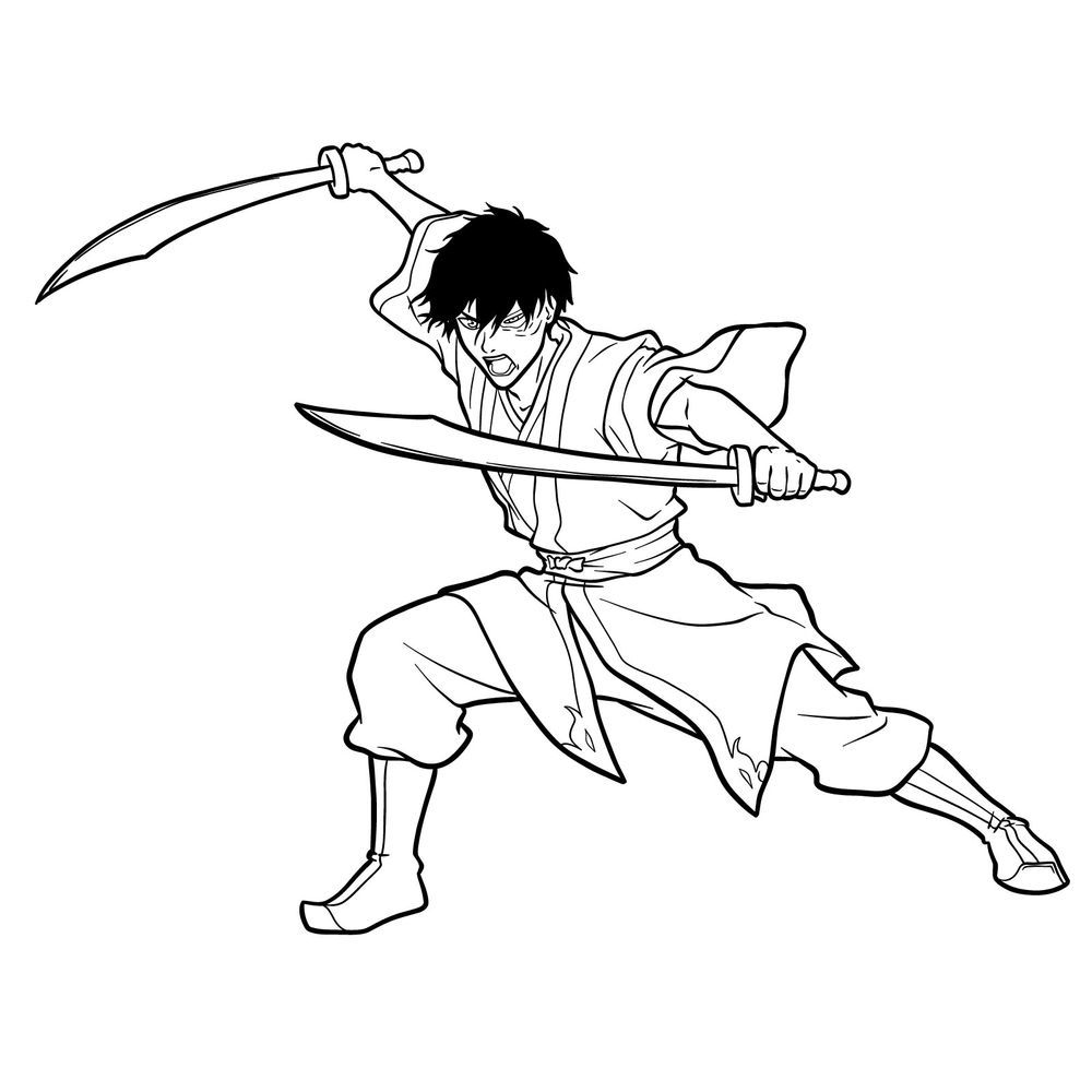 How to draw zuko from book fire zuko drawings draw