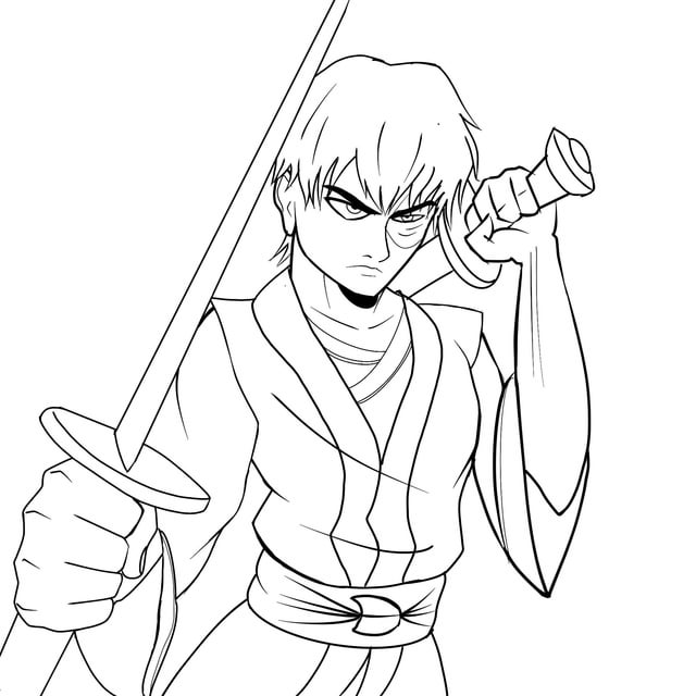 Wip of my zuko drawing my style rthelastairbender