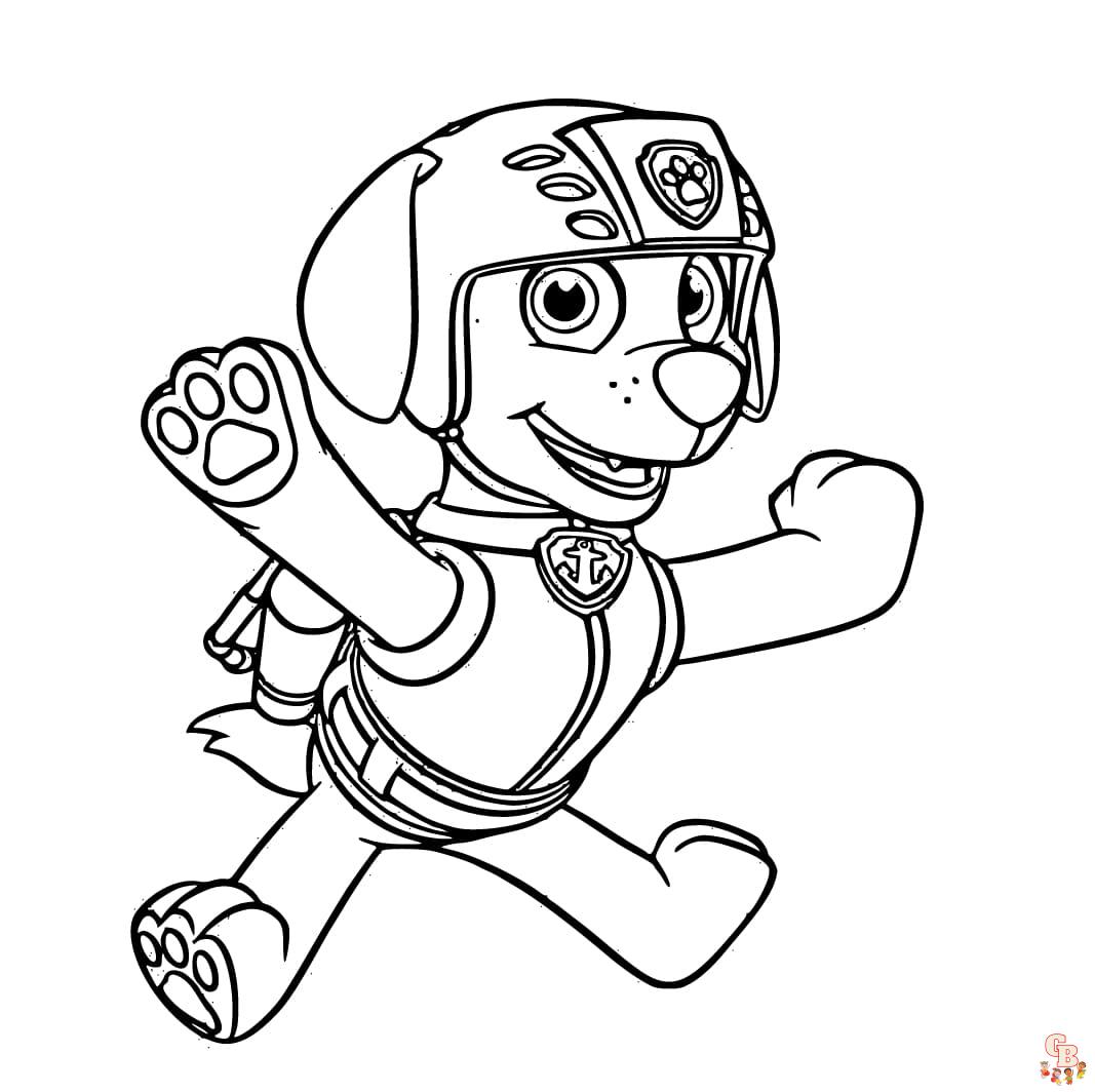 Discover the best free paw patrol coloring pages printable