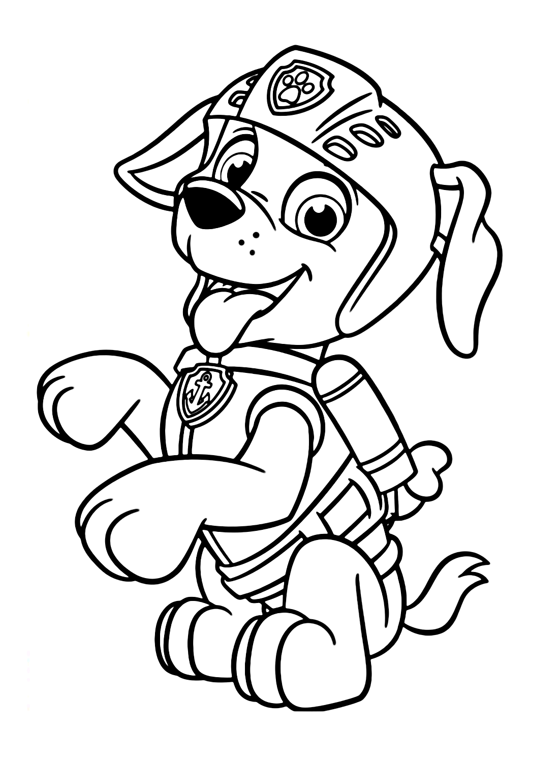 Zuma paw patrol coloring pages printable for free download