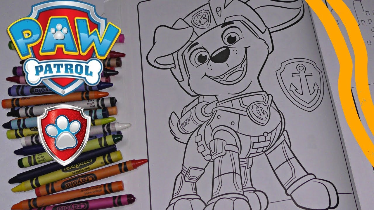 Paw patrol coloring book paw patrol zuma coloring page zuma paw patrol coloring yes toys