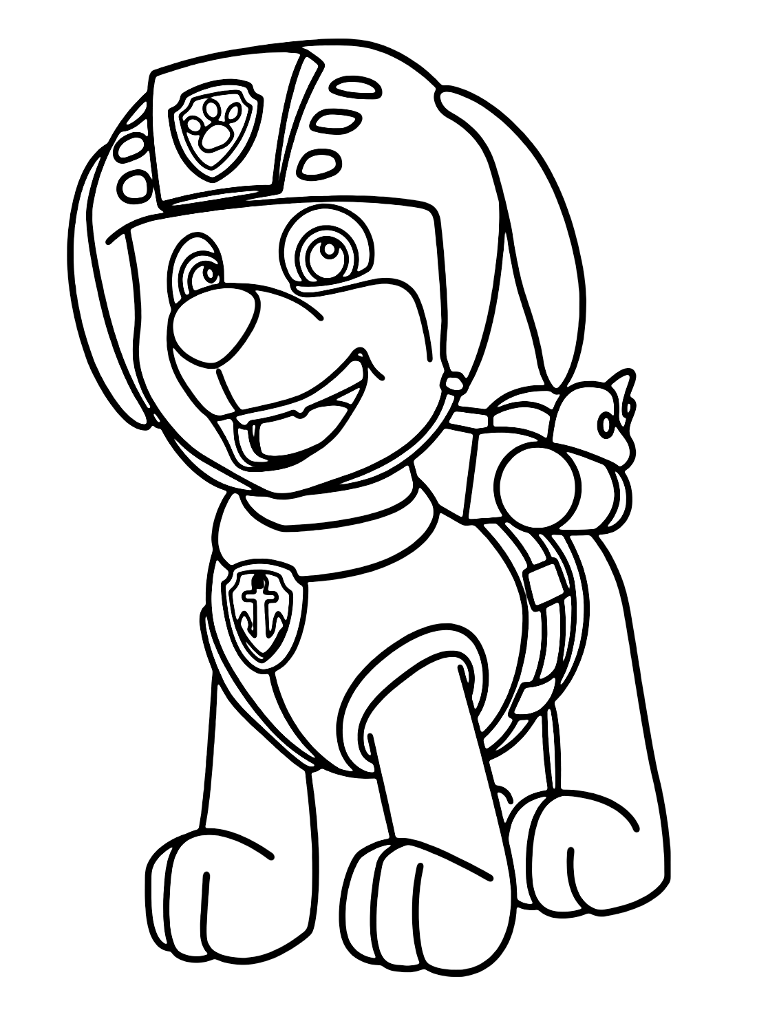 Zuma paw patrol coloring pages printable for free download