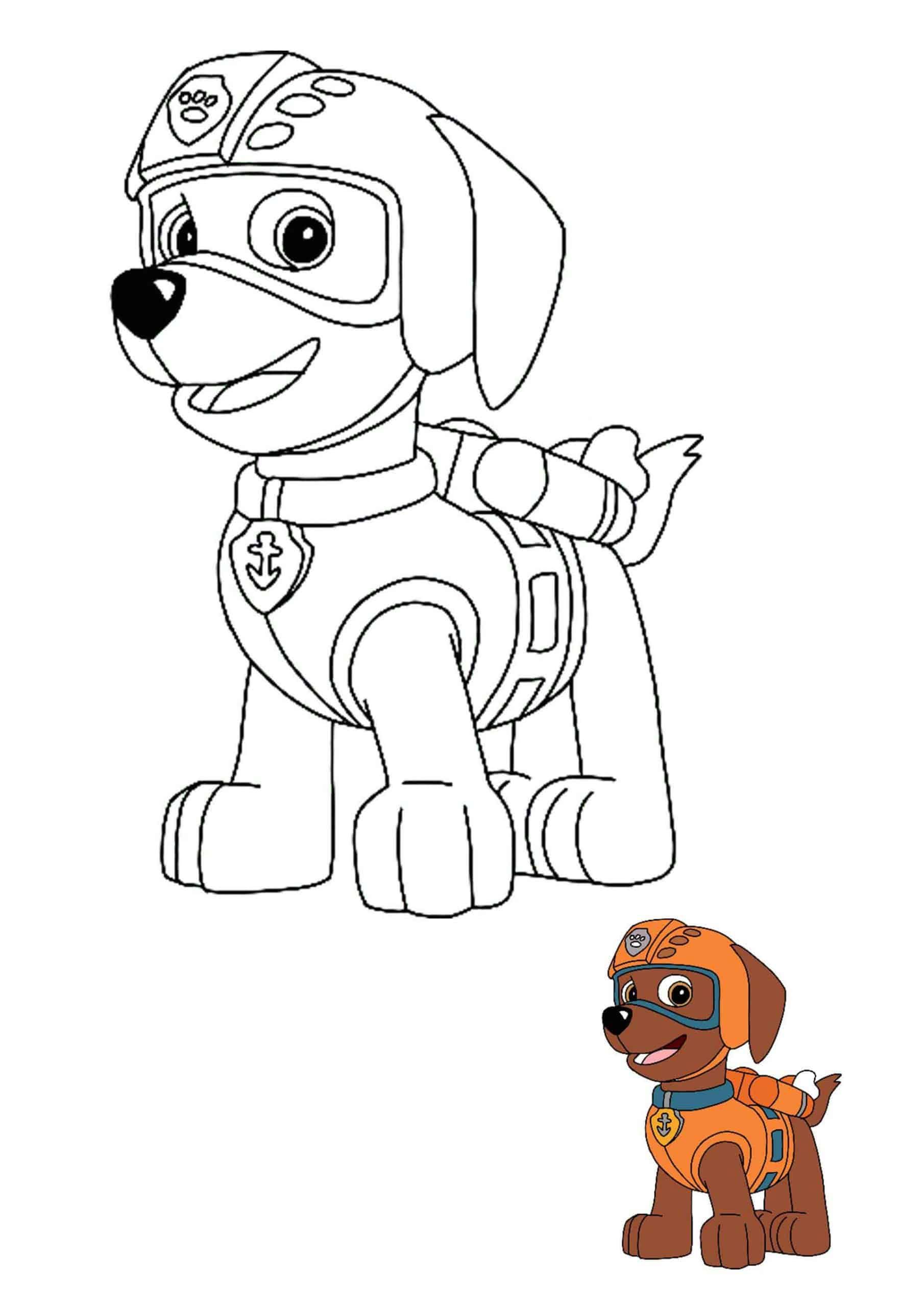 Paw patrol zuma coloring pages paw patrol coloring paw patrol coloring pages zuma paw patrol