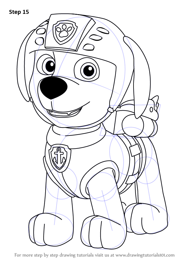 Learn how to draw zuma from paw patrol paw patrol step by step drawing tutorials paw patrol coloring pages paw patrol coloring cartoon coloring pages