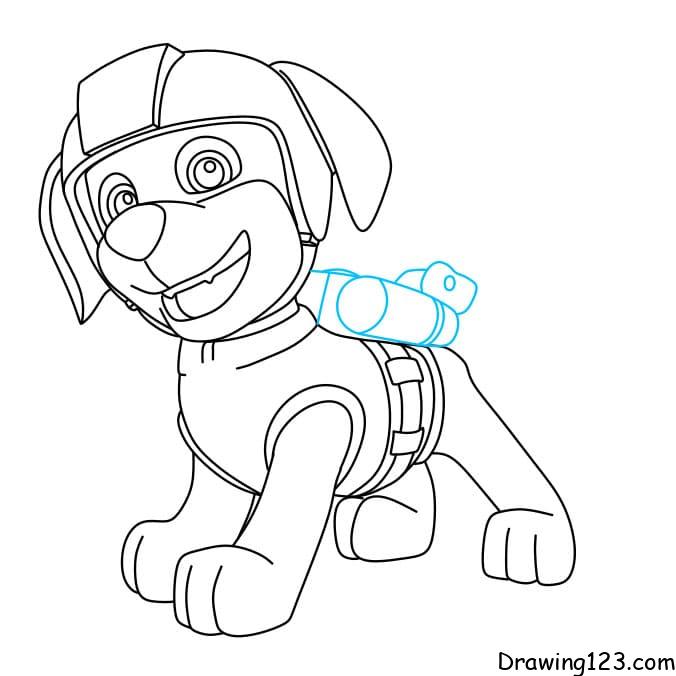 Paw patrol drawing tutorial