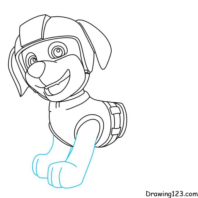 Paw patrol drawing tutorial