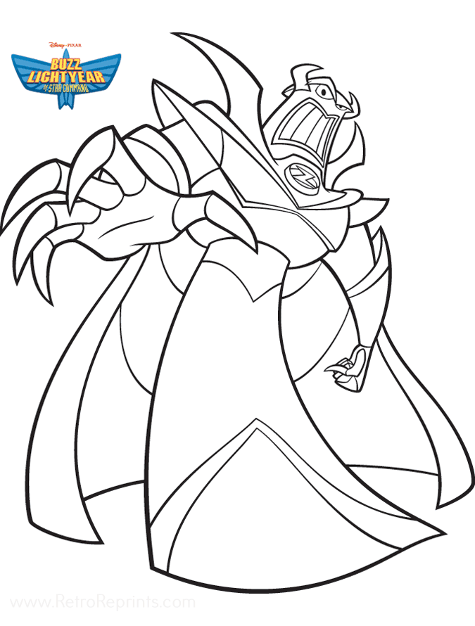 Buzz lightyear of star mand coloring pages coloring books at retro reprints