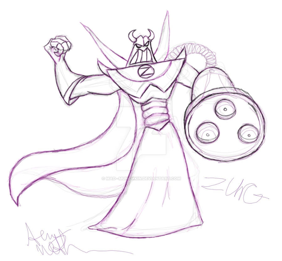 Evil emperor zurg by mad