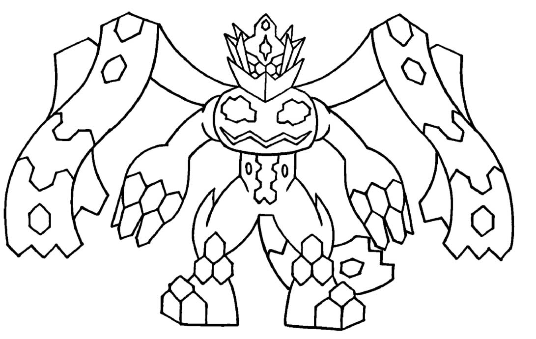 Pokemon go zygarde coloring pages â having fun with children