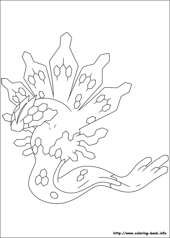 Pokemon coloring picture