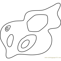 Zygarde coloring pages for kids