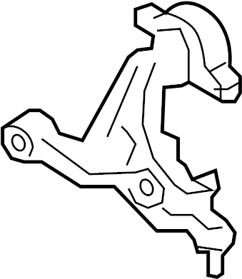 Infiniti q sedan suspension control arm left front