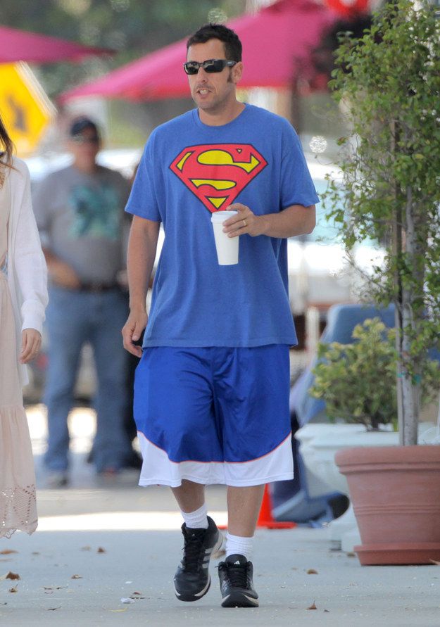 serious Question How Many Pairs Of Basketball Shorts Does Adam Sandler Own