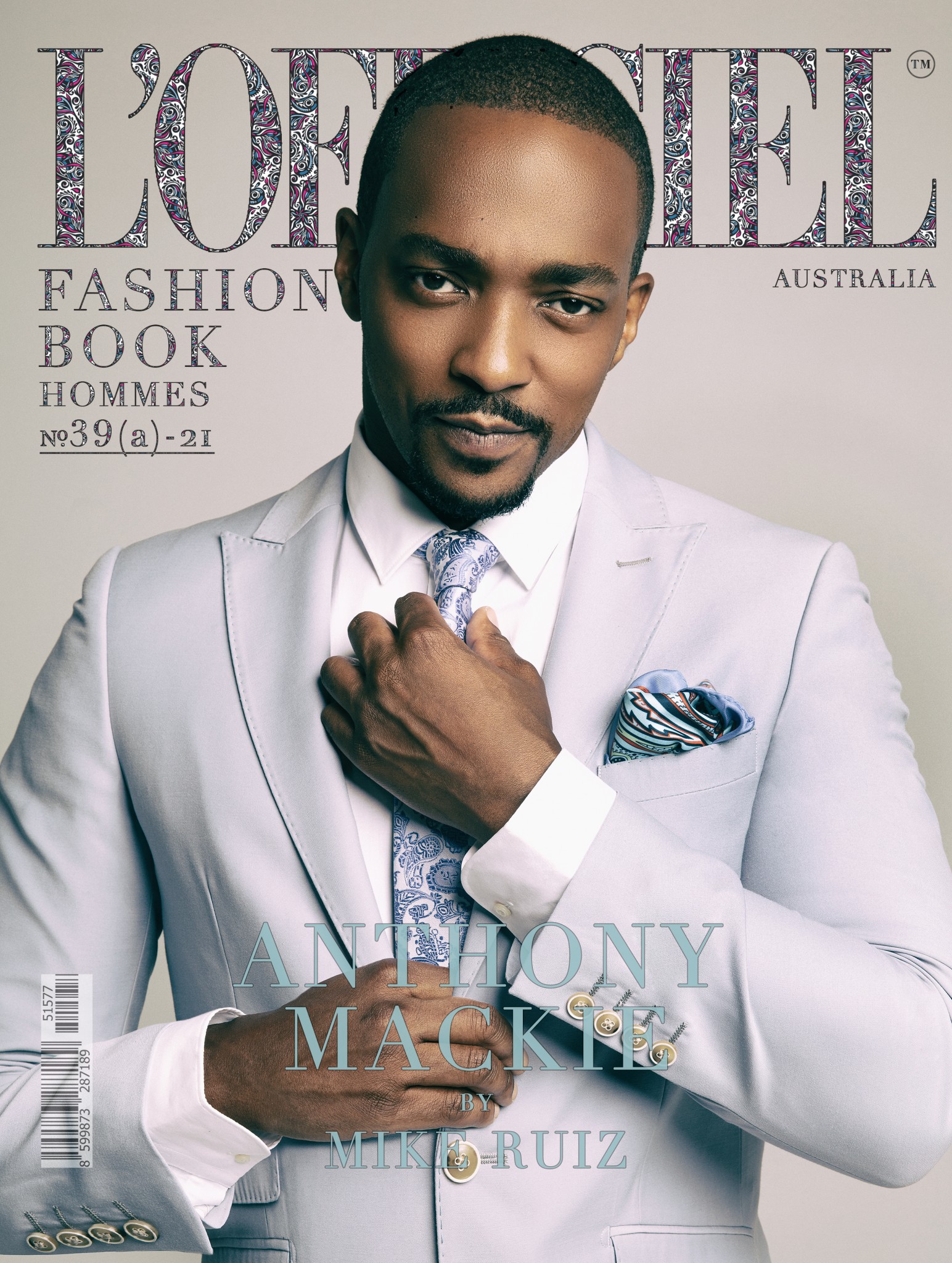 anthony Mackie – Fashion Book Hommes – Lofficiel Australia Lofficielfashionbook