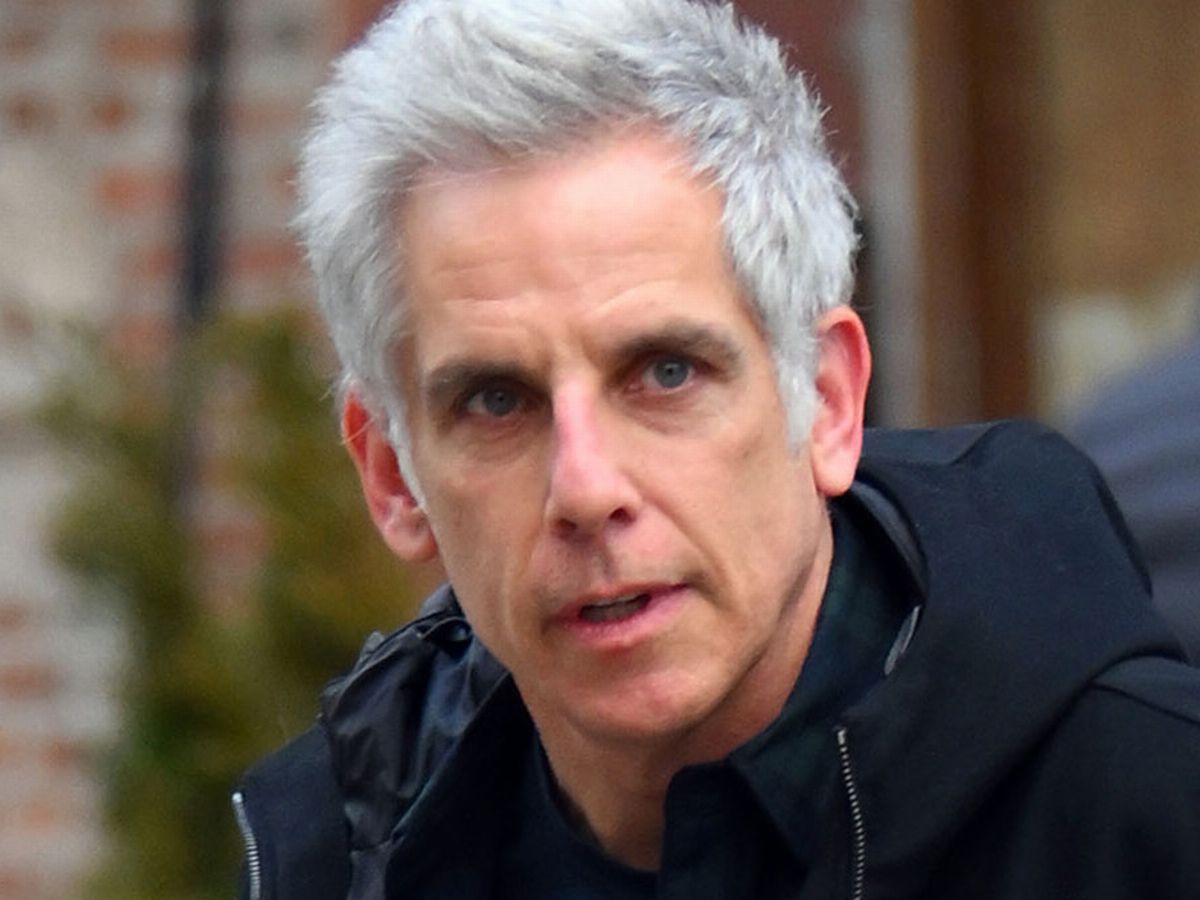 ben Stiller Embraces Mature Look In His Fifties With Grey Hair As Actor Finally Ages Mirror Online