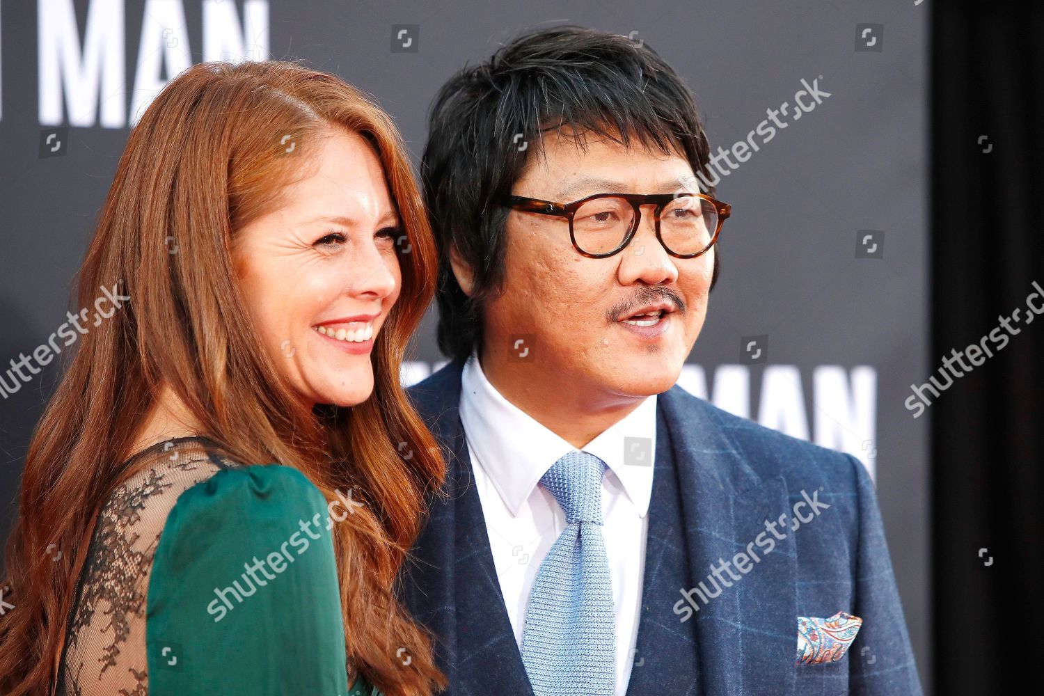 benedict Wong R His Wife Arrive Editorial Stock Photo Stock Image  Shutterstock Shutterstock Editorial