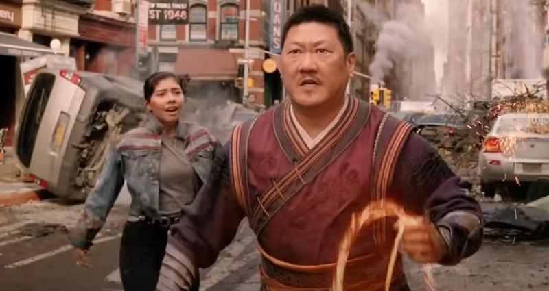 its Not Ok Benedict Wong Defends Doctor Strange 2 Costar Xochitl Gomez From Homophobic Trolls