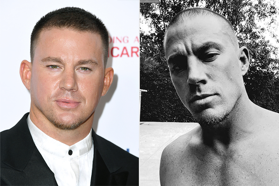 channing Tatum Shaves His Head After Shooting New Movie Dog Peoplecom