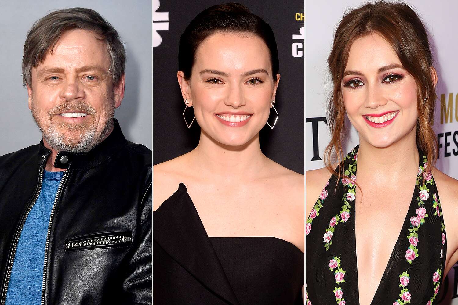 mark Hamill Daisy Ridley Billie Lourd More Celebrate Star Wars Day  Peoplecom