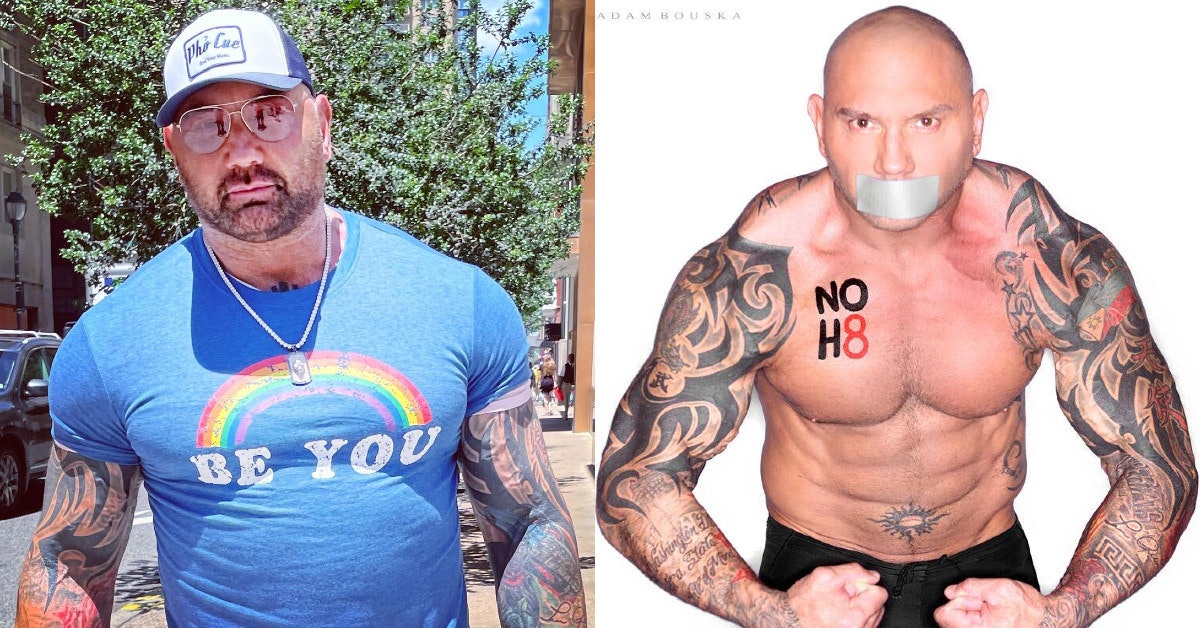 dave Bautista Posts Tribute To His Lesbian Mom For Pride Month