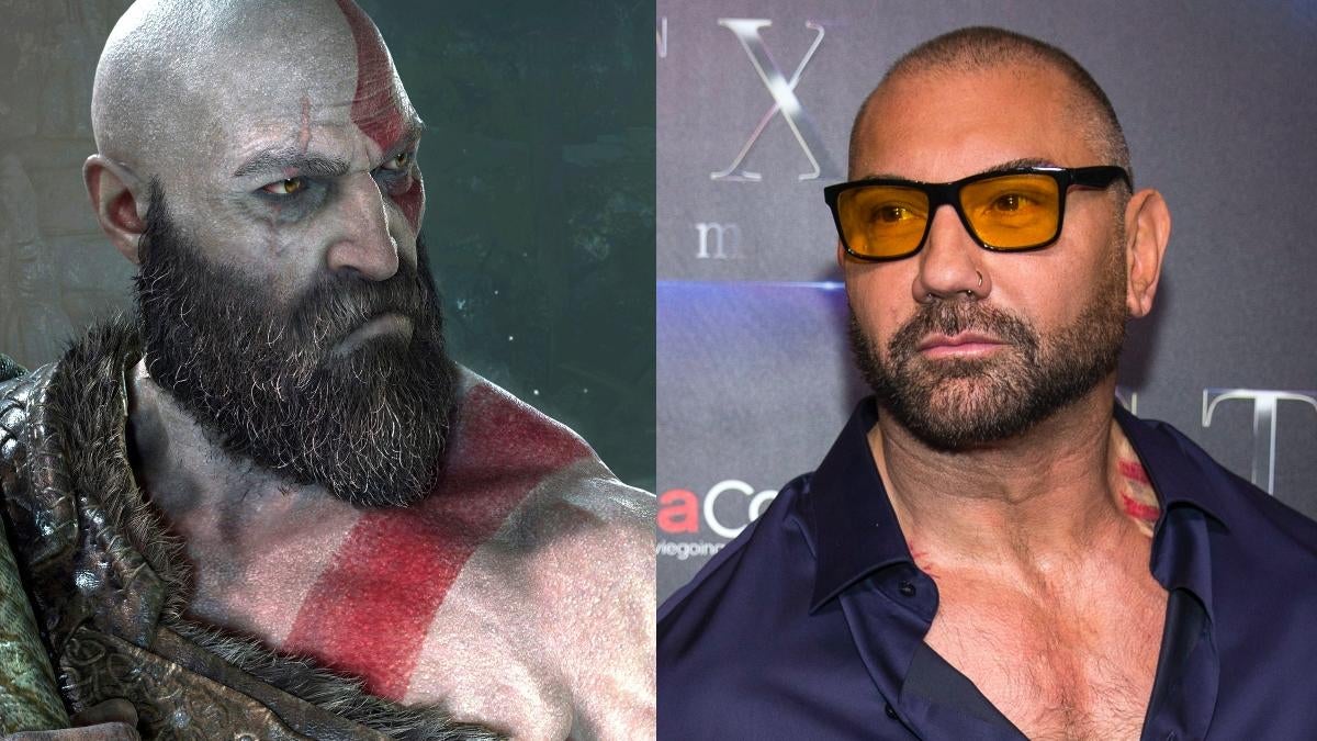 god Of War Dave Bautista Comments On Possibly Playing Kratos In Amazon Tv Show