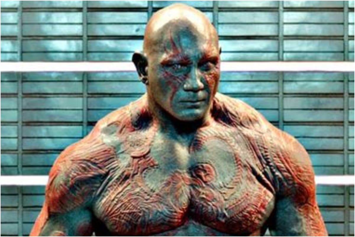 james Gunn On What Makes Former Wwe Wrestler Dave Bautista A Good Actor Hes Grounded In Real Emotion