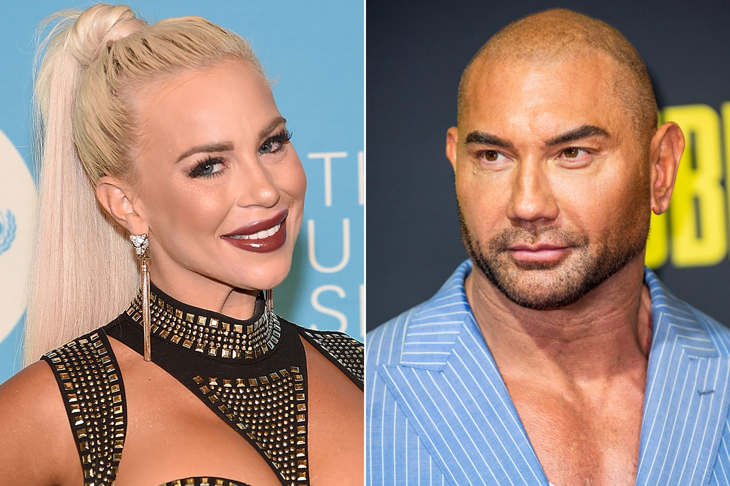 wwe Stars Dave Bautista And Dana Brooke Get Real Flirty On Twitter