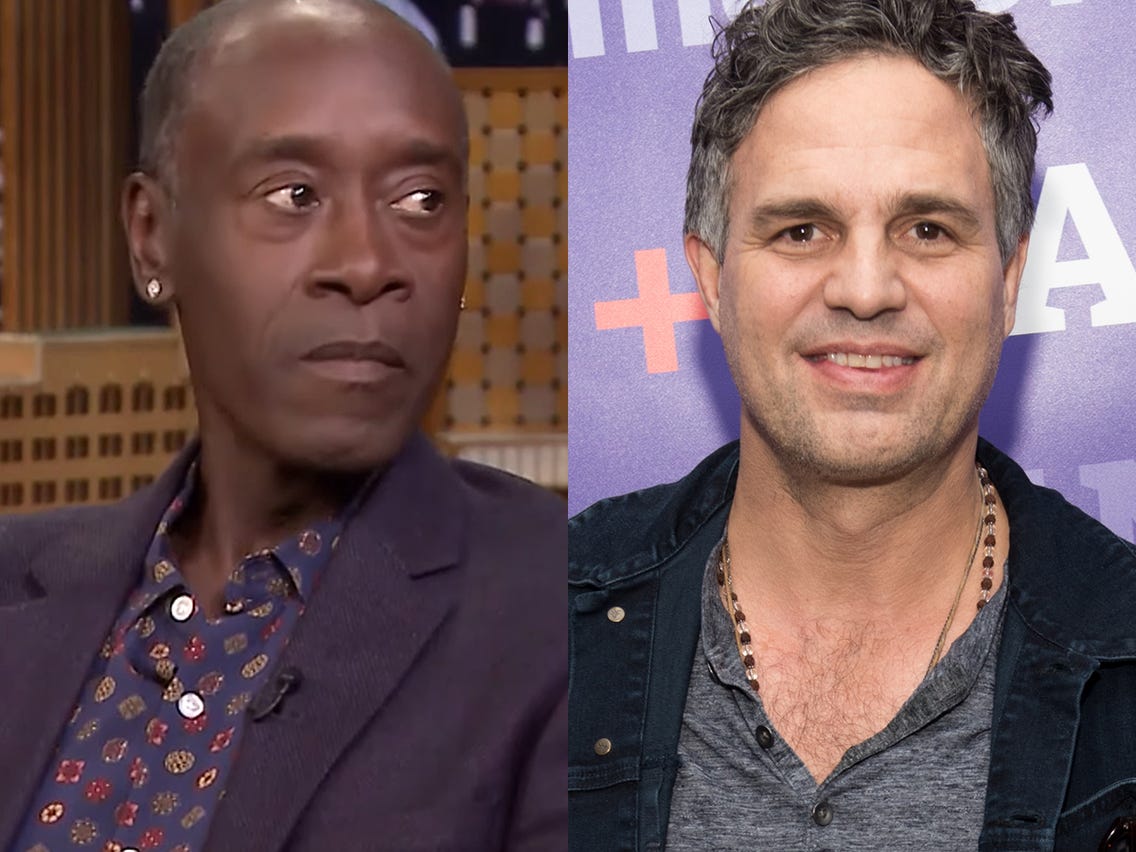 don Cheadle Avengers Star Mark Ruffalo Cant Help Revealing Spoilers