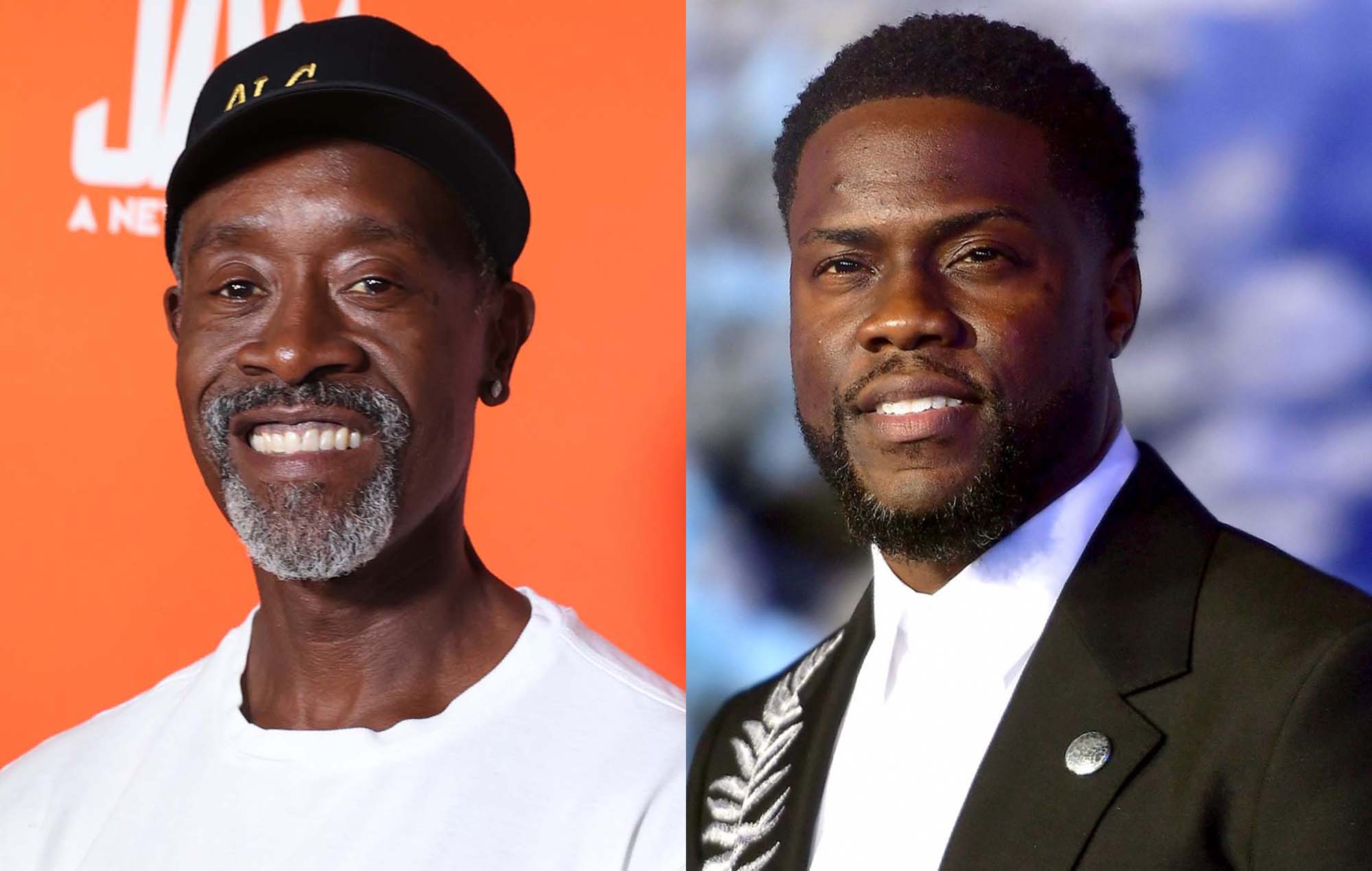 don Cheadle Plays Down Viral Kevin Hart Interview Its Just Us