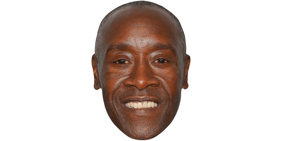 don Cheadle Smile Big Head Celebrity Cutouts