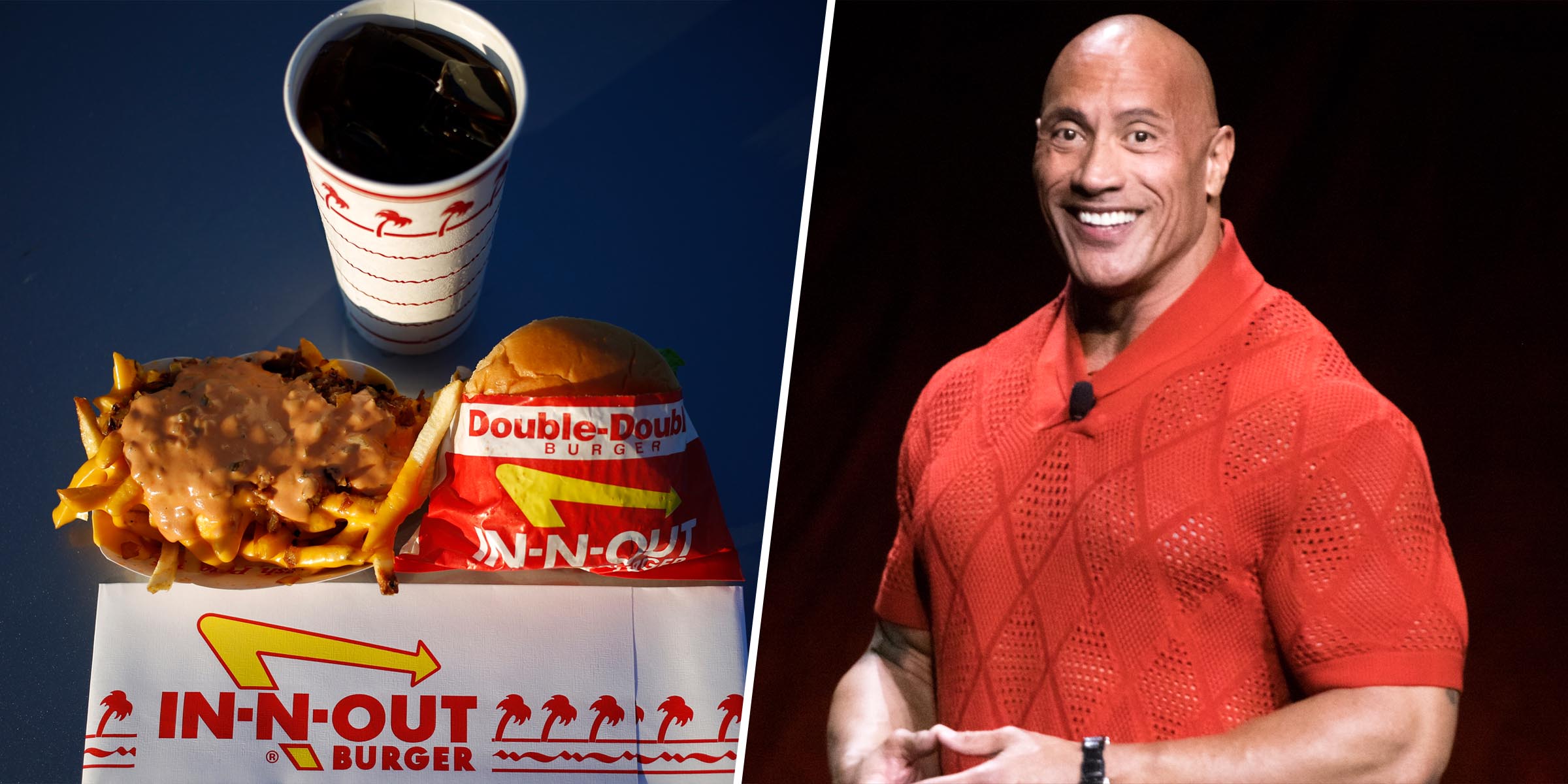 dwayne Johnson Tries Innout For The First Time