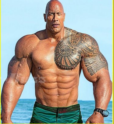 why Is Dwayne Johnson Not As Rippedshredded As Other Bodybuilders Quora