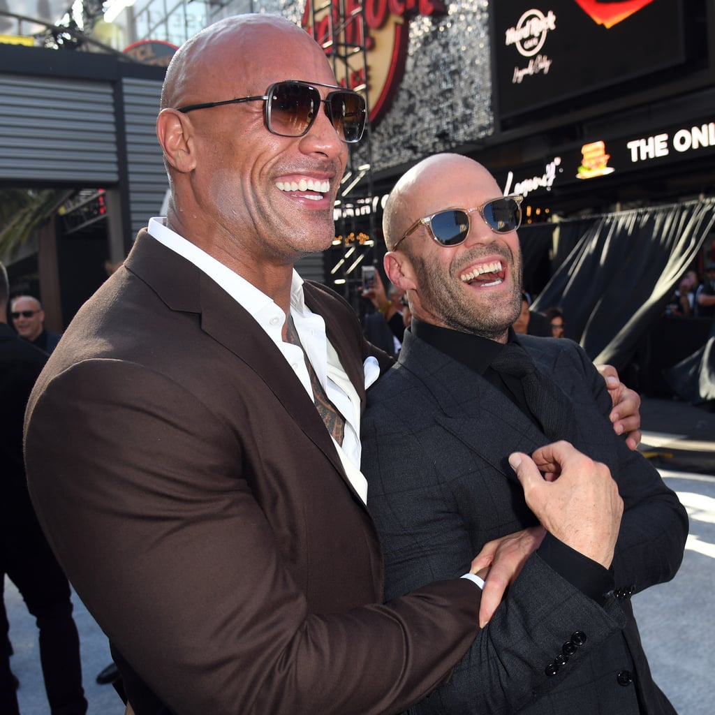 dwayne Johnson And Jason Statham Friendship Pictures Popsugar Celebrity