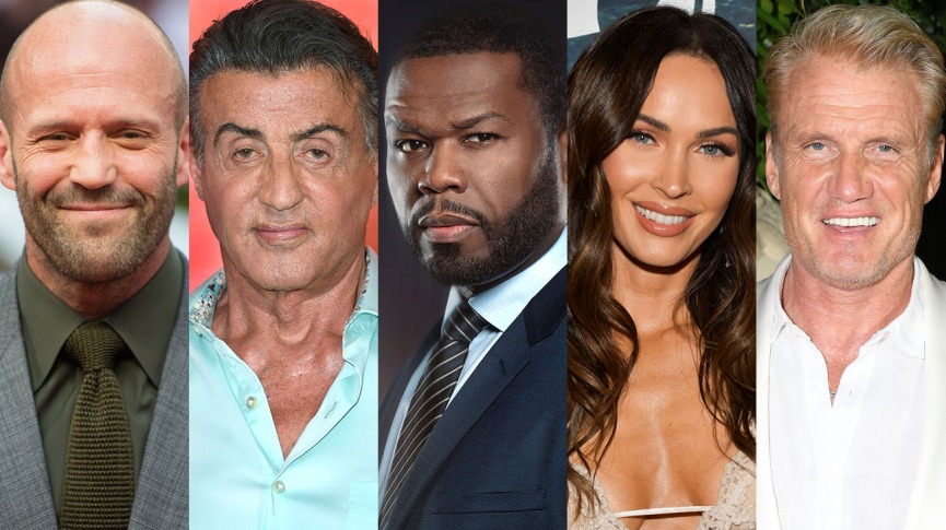 jason Statham Sylvester Stallone Megan Fox 50 Cent Dolph Lundgren Join New Expendables – The Hollywood Reporter