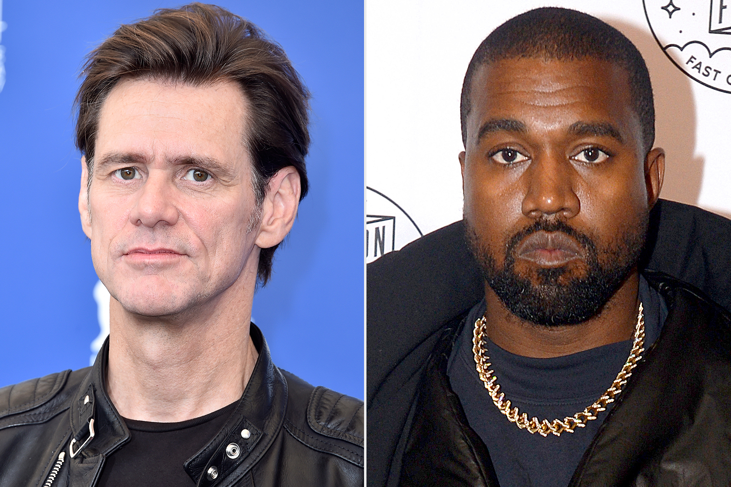 jim Carrey Says Kanye West Is One Of The Great Characters Of Our Zeitgeist Peoplecom