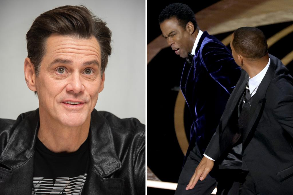 jim Carrey Sickened By Oscars Standing Ovation For Will Smith