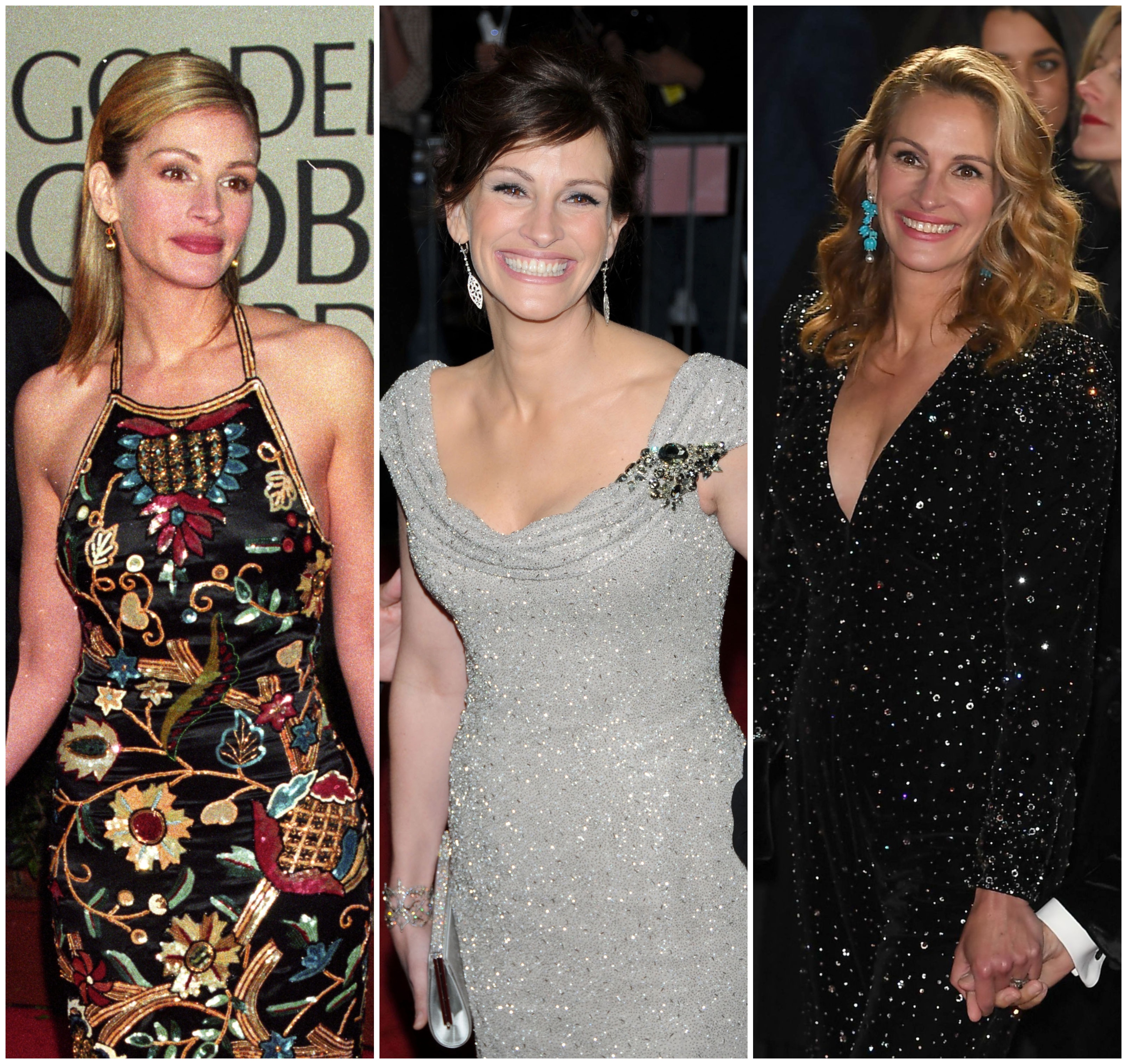 julia Roberts Fashion Then And Now Stars Best Red Carpet Moments