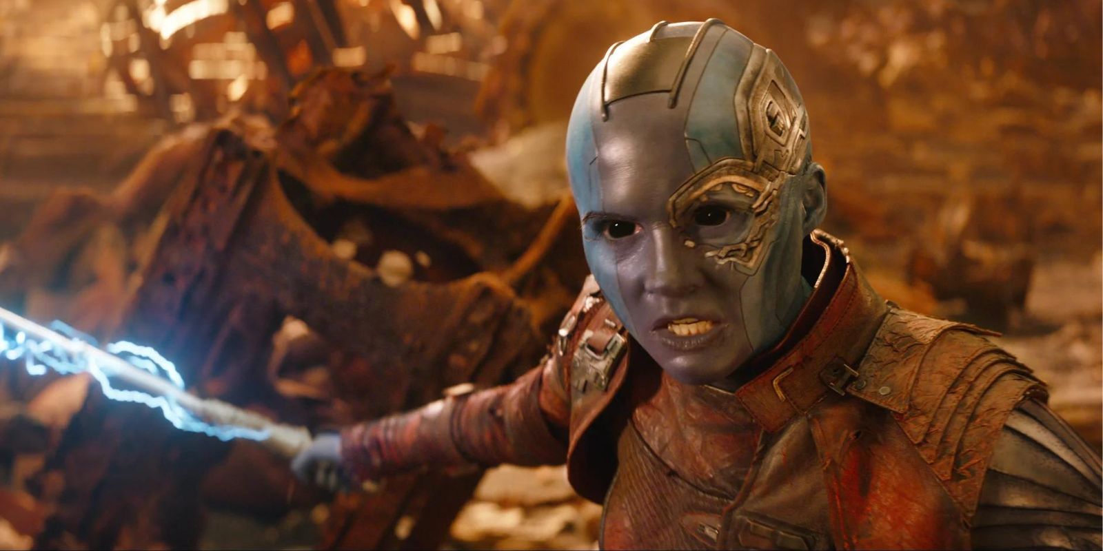 gotg Star Karen Gillan Says Vol 3 Is The Most Epic Emotional Installment Yet