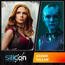 karen Gillan Appears At Silicon 2022 Convention Scene