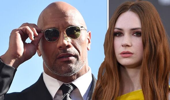 karen Gillan Left Bruises On Jumanji Actors After Relentless Teasing From Dwayne Films Entertainment Expresscouk