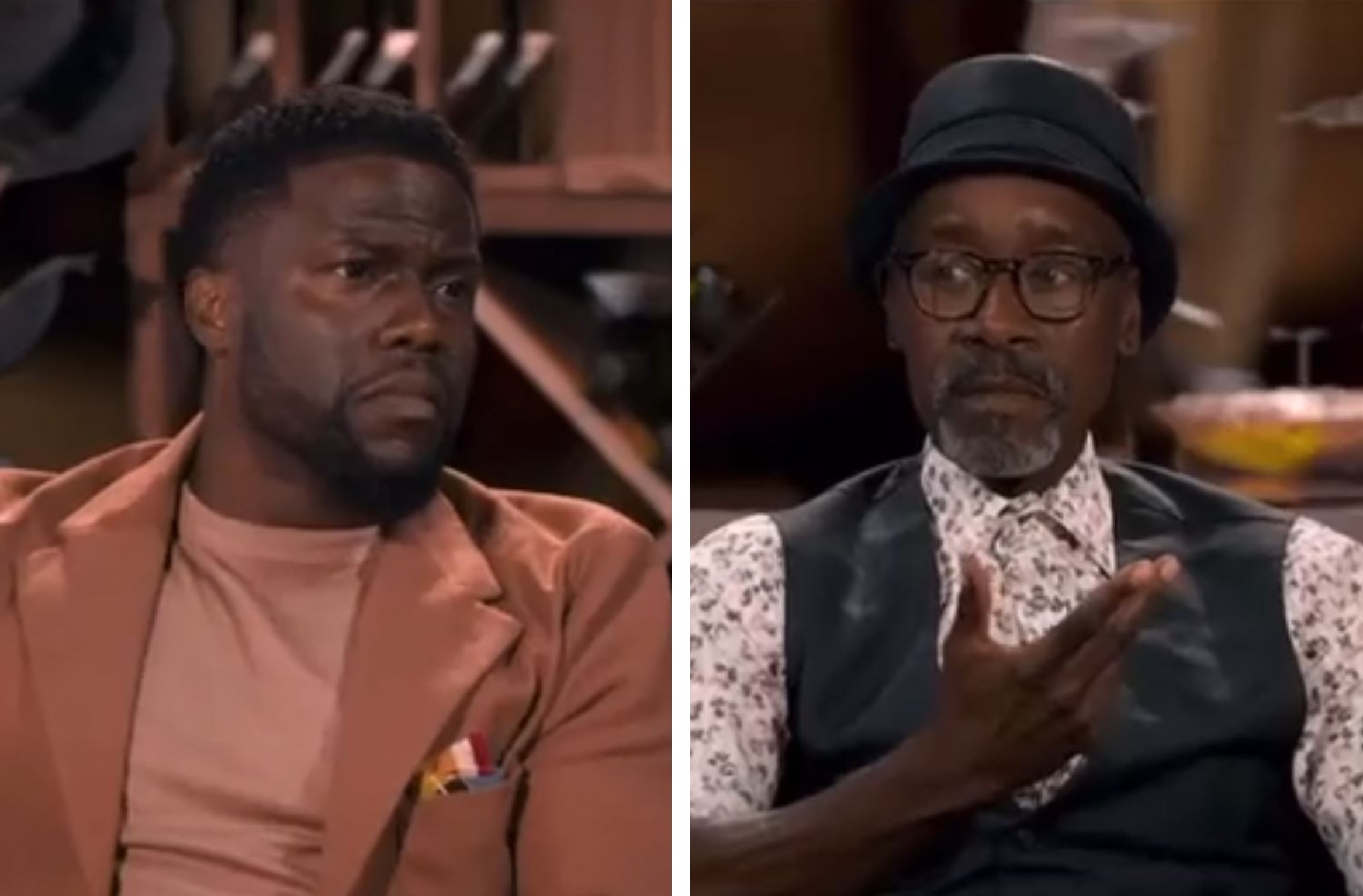 why Kevin Hart Offended Don Cheadle On His Talk Show Hart To Heart