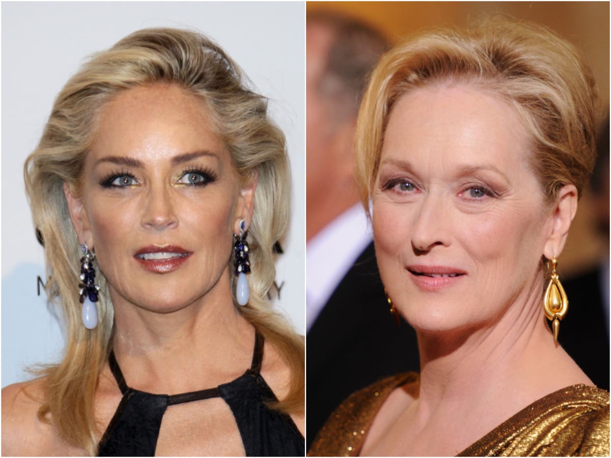 sharon Stone Steps In After Going Viral For Truthful Meryl Streep Comments The Independent