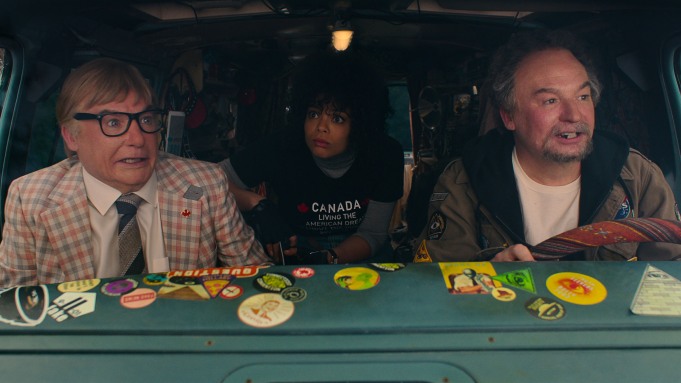 pentaverate Review Mike Myers Netflix Show Lands With A Thud Variety