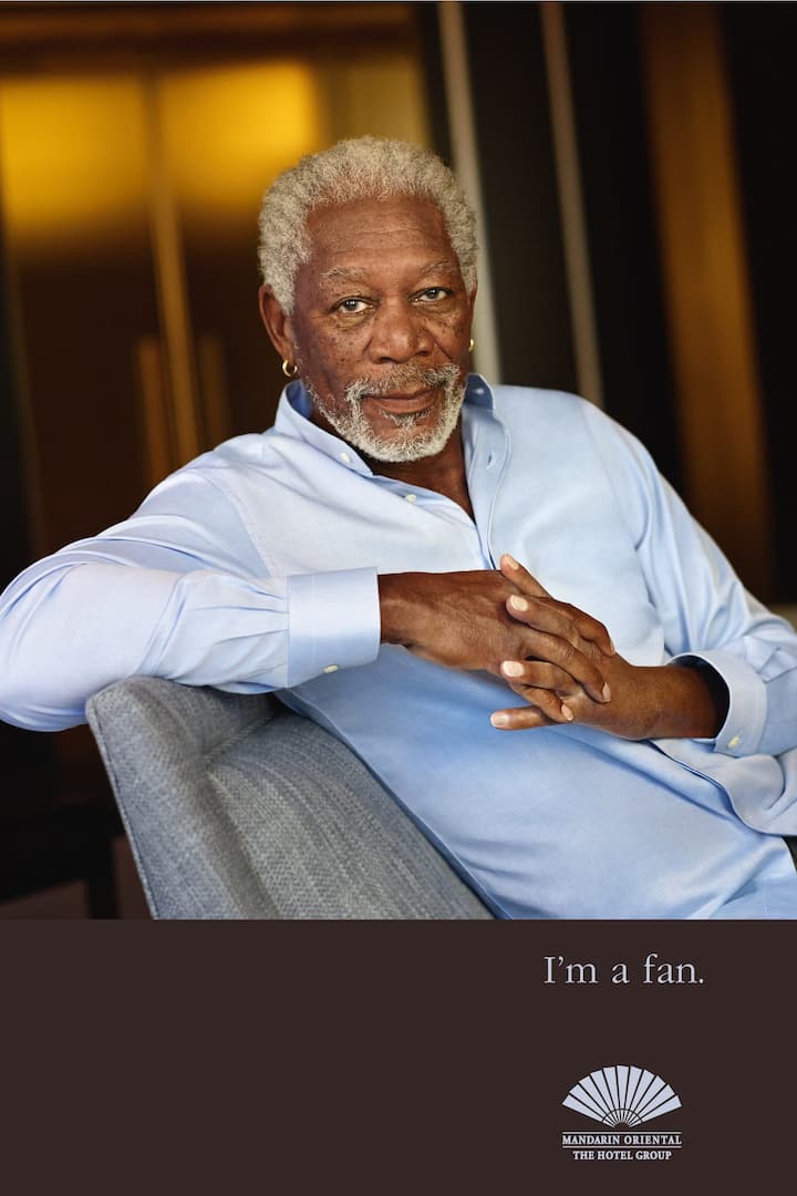 morgan Freeman Celebrities Fans Mandarin Oriental