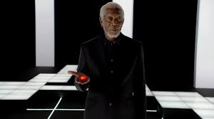 morgan Freeman In The Movie The Matrix There Was One Way To See The Truth Behind A Fake Reality… Take The Red Pill Tonight On Through The Wormhole We Ask The