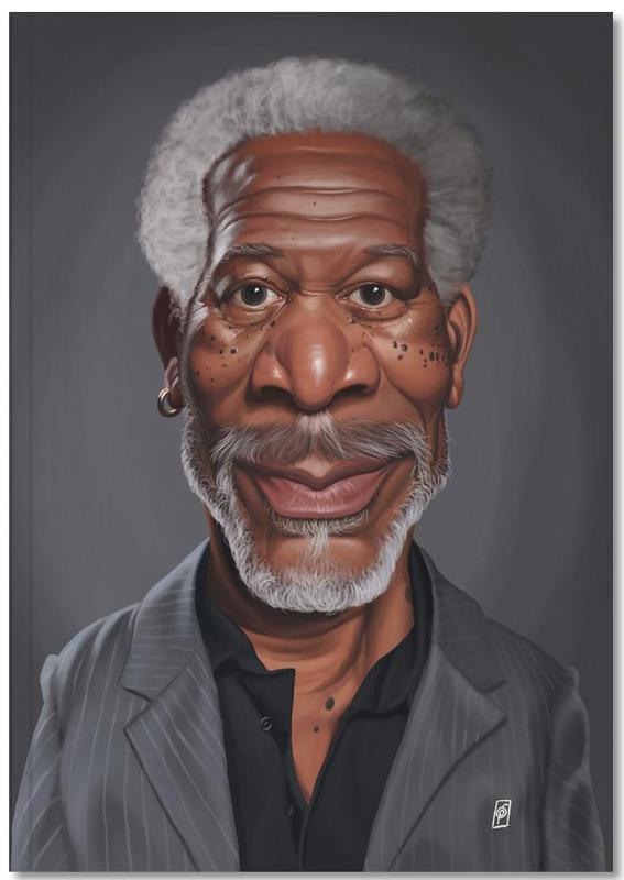 morgan Freeman Notebook Juniqe