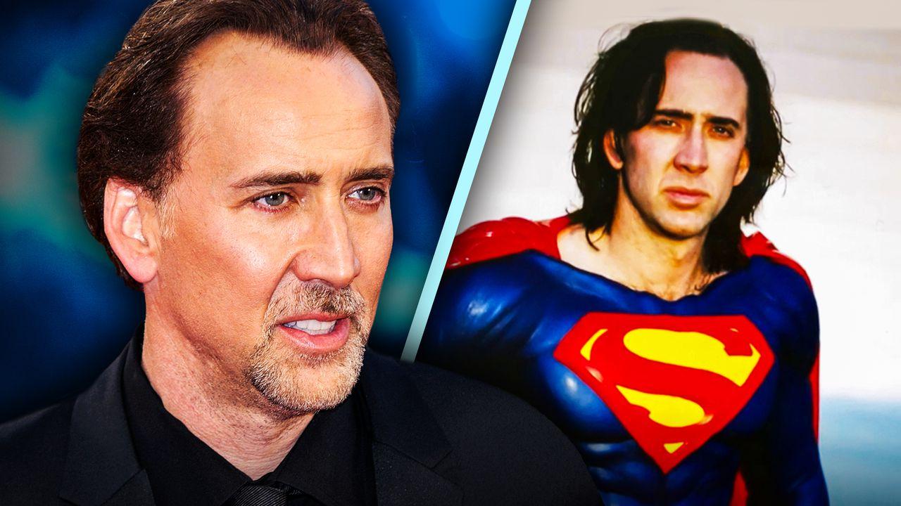 nicolas Cage Teases His Future Superman Cameo Following Cancelled Dc Movie